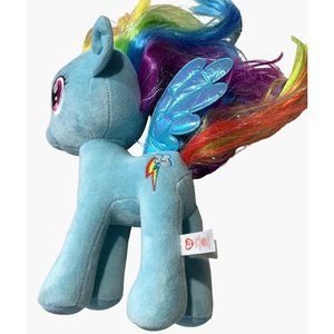 My Little Pony Stuffed Animal Rainbow Dash Sparkle 10” Plush TY